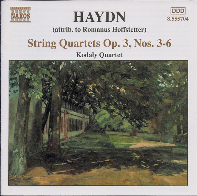 String Quartets Op 3 No 3/Product Detail/Classical