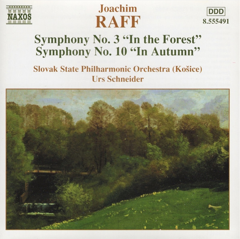 Raff: Symphonies No 3 & 10/Product Detail/Classical