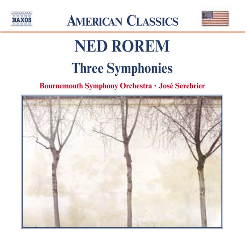 Rorem Symphonies 1 And 3/Product Detail/Classical