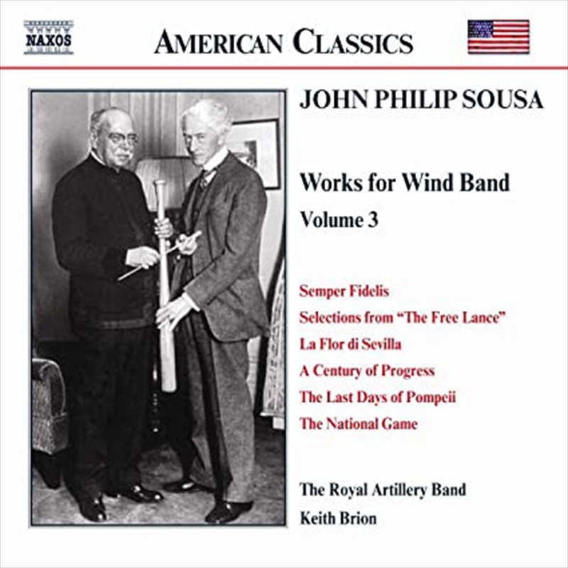 Sousa Music For Wind Vol 3 | CD