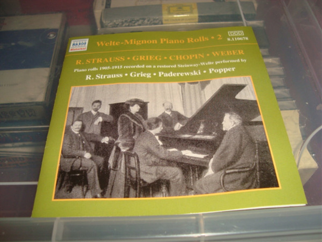 Welte Mignon Piano Rolls Vol 2/Product Detail/Compilation