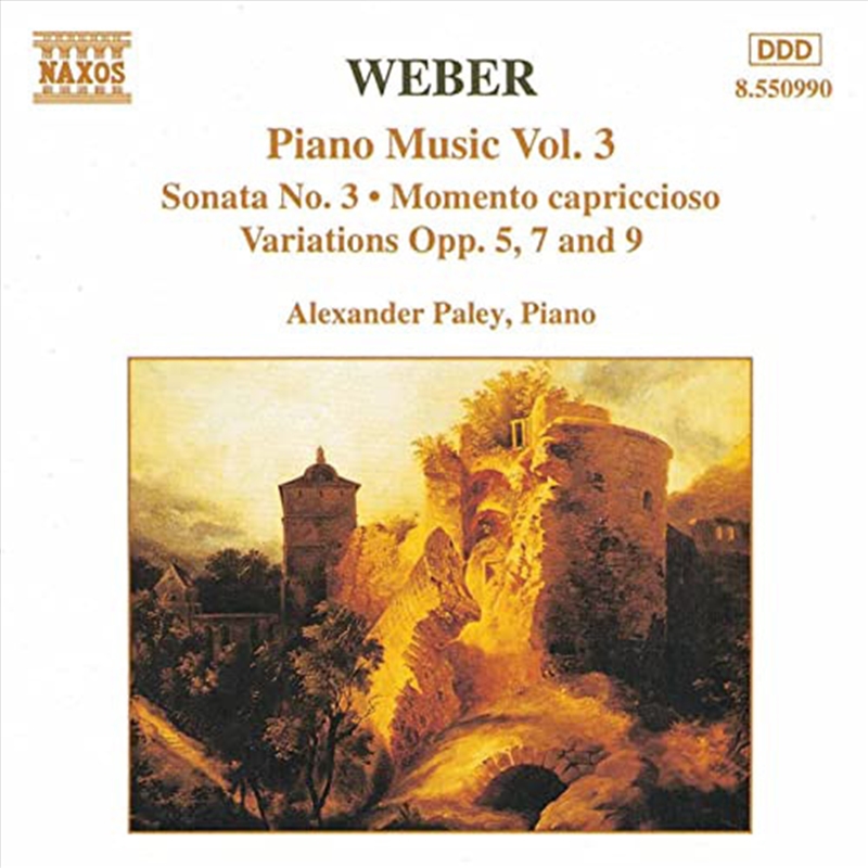 Weber: Piano Music Vol 3/Product Detail/Classical