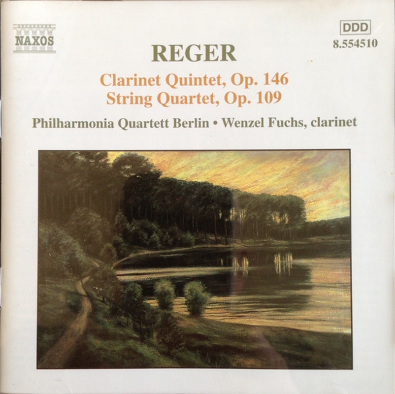 Reger: Clarinet Quintet/Product Detail/Classical