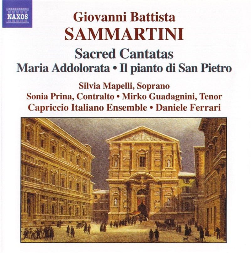 Sammartini: Sacred Cantatas/Product Detail/Classical