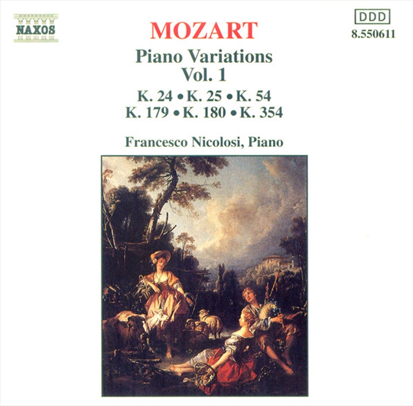 Mozart: Piano Variations Vol 1/Product Detail/Classical