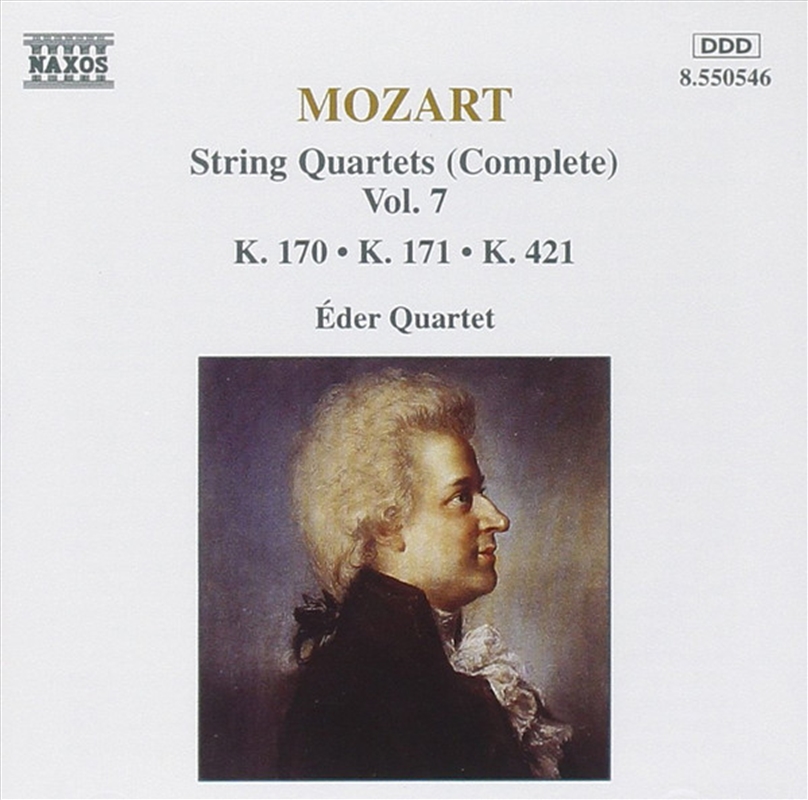 Mozart: String Quartet Vol 7/Product Detail/Classical