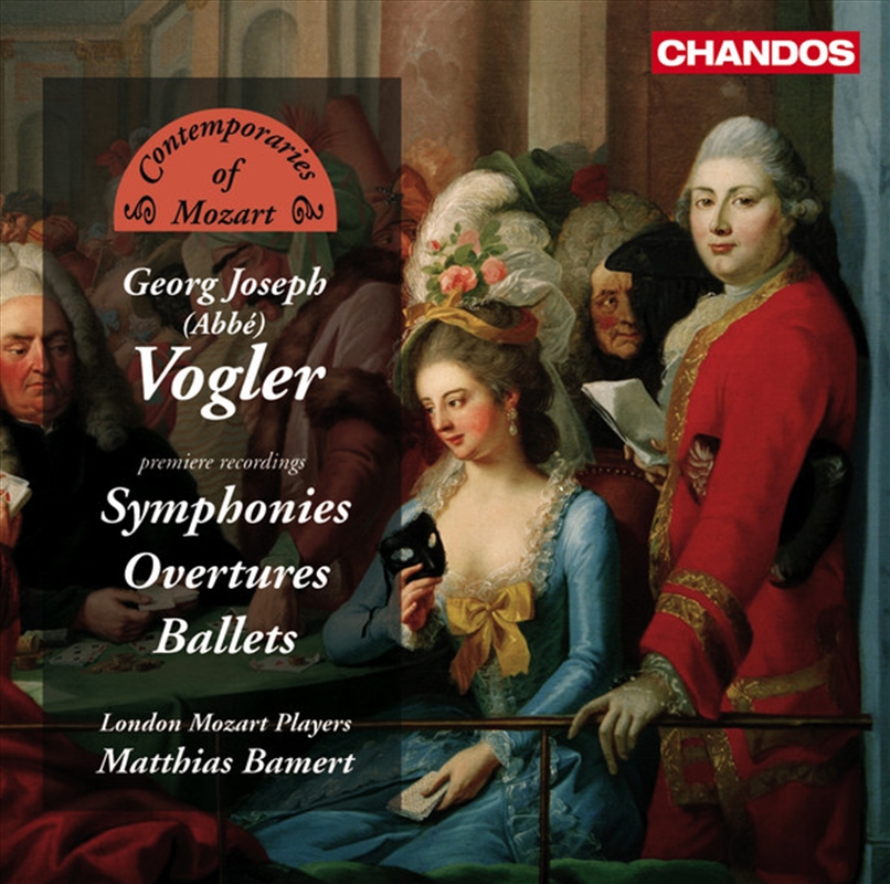 Vogler: Symphony/Overtures/Ballets/Product Detail/Classical
