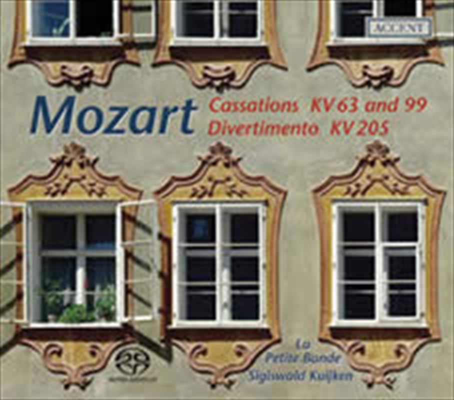 Mozart: Cassations Kv63, Kv99/Product Detail/Classical