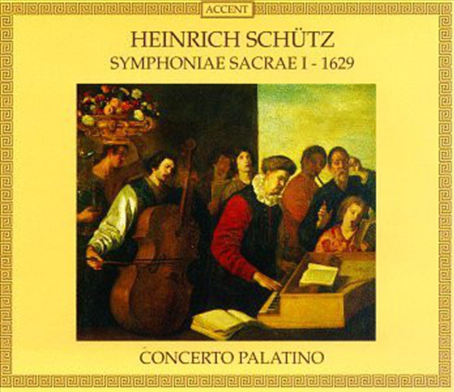 Schutz: Symphoniae Sacrae Vol 1/Product Detail/Classical