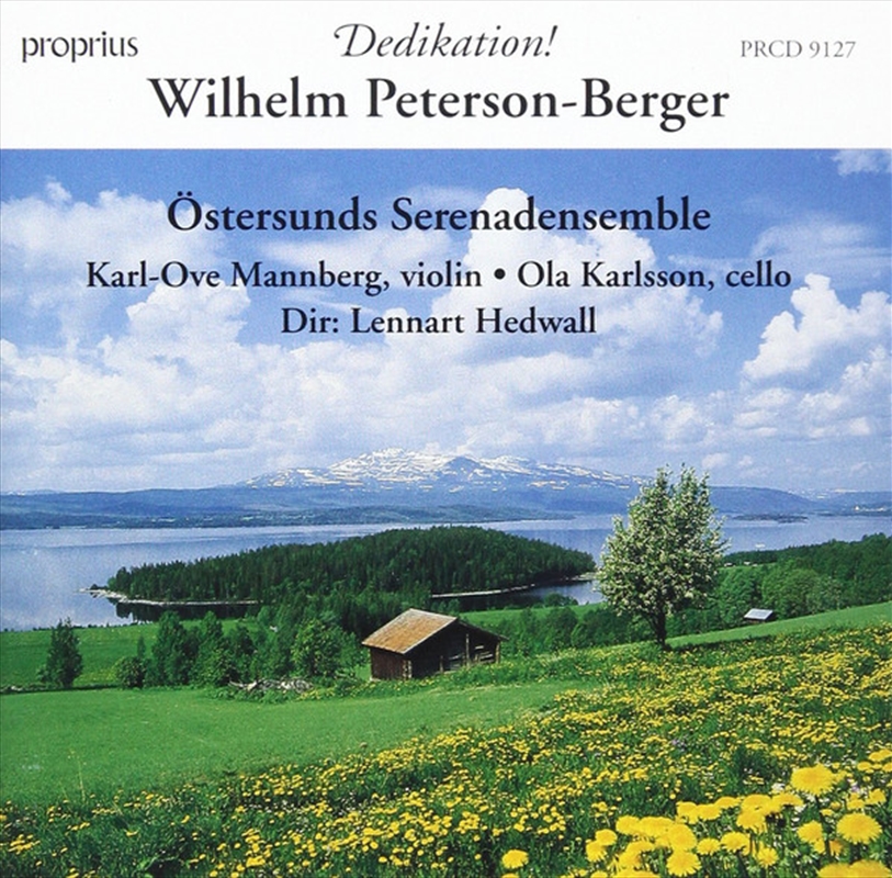 Peterson Berger: Dedication/Product Detail/Classical