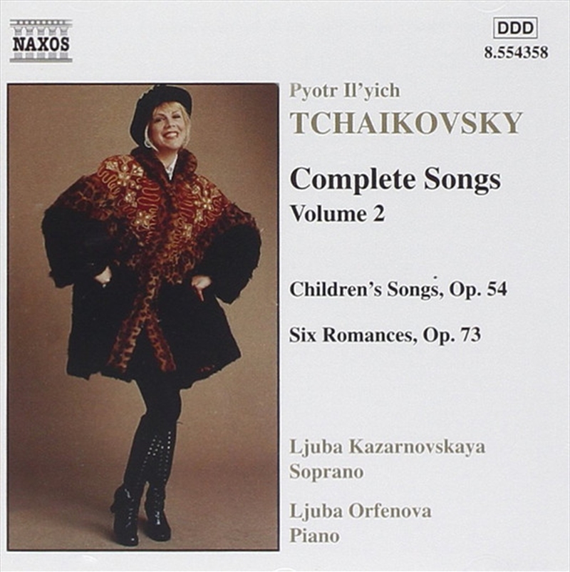 Tchaikovsky: Songs Volume 2/Product Detail/Classical