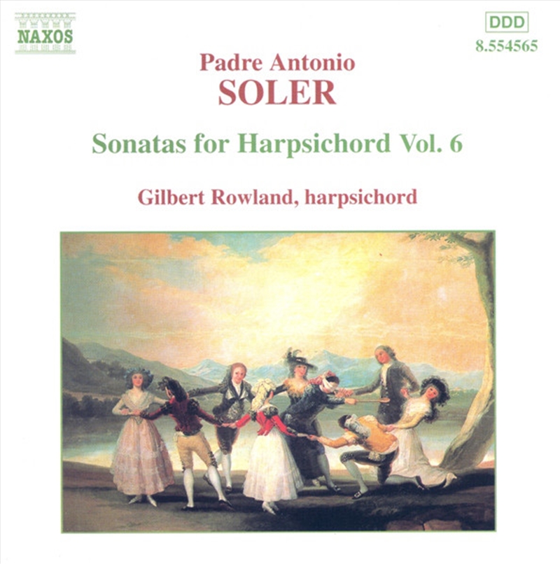 Soler: Harpsichord Sonatas Vol 6/Product Detail/Classical