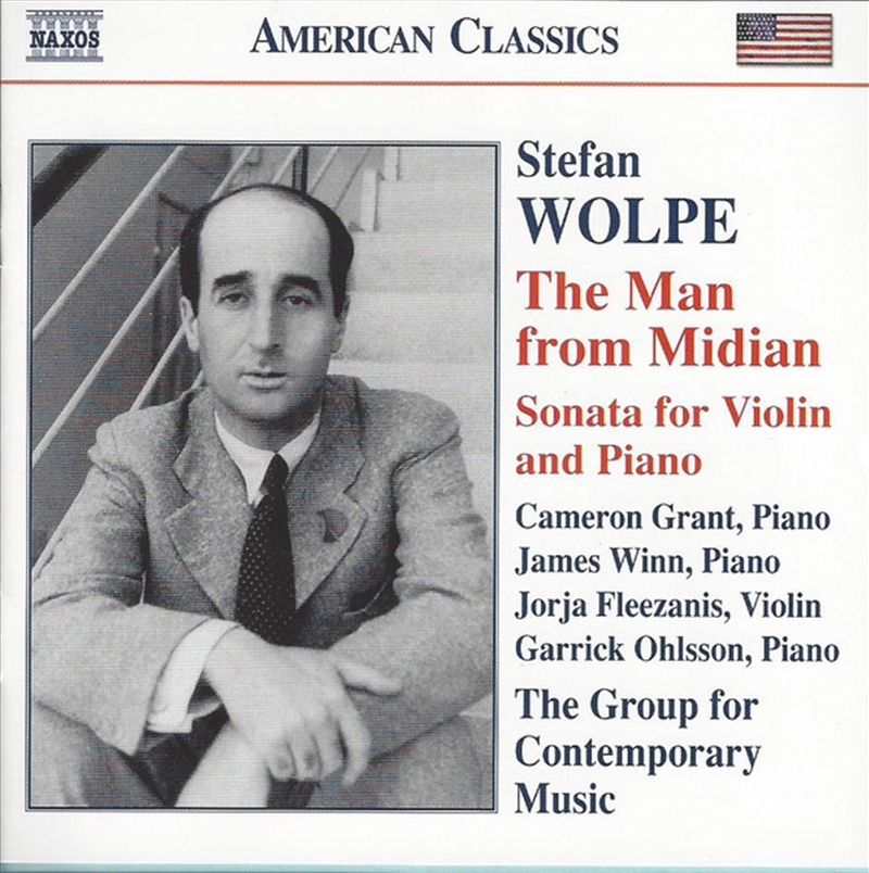 Wolpe: The Manfrom Midian: Sonata For Violin & Piano/Product Detail/Classical