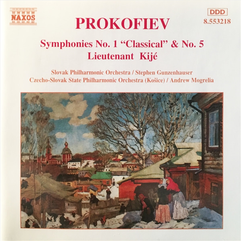 Prokofiev: Symphonies Nos 1 & 5/Product Detail/Classical