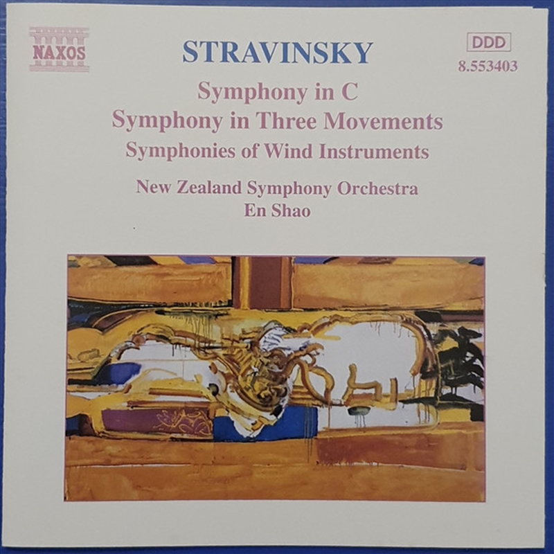 Stravinsky: Symphony In C/Product Detail/Classical
