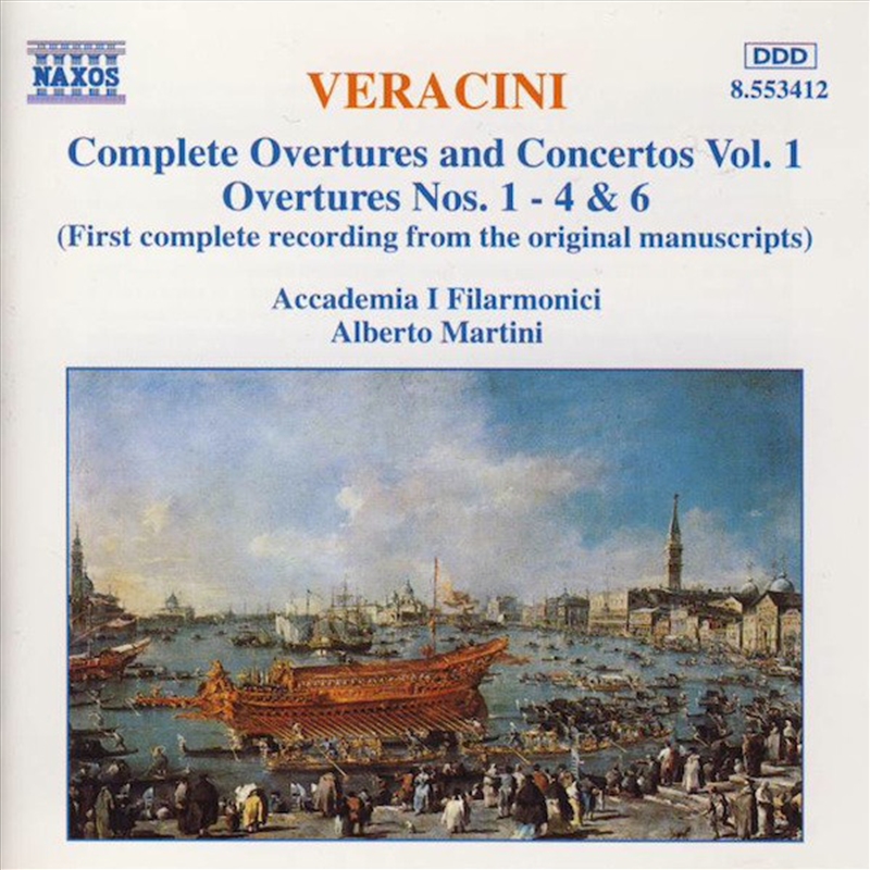 Veracini: Overtures: Concertos Vol 1/Product Detail/Classical