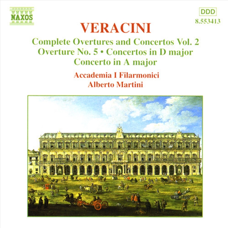 Veracini: Overtures: Concertos Vol 2/Product Detail/Classical