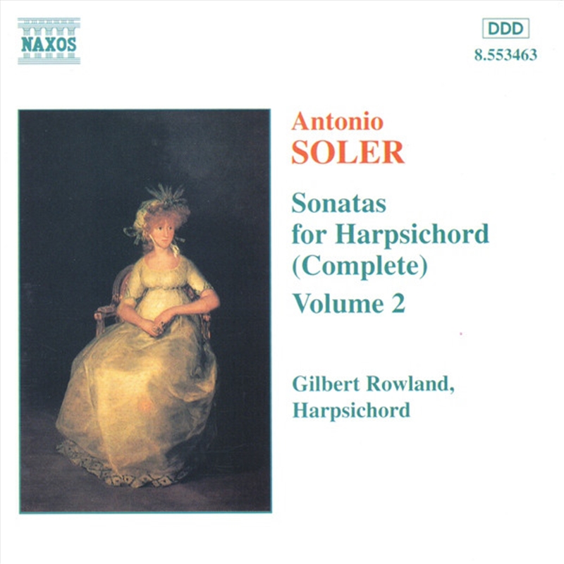 Soler: Harpsichord Sonatas Vol 2/Product Detail/Classical
