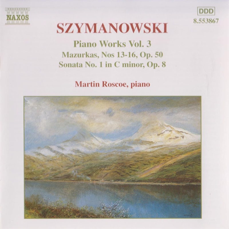 Szymanowski: Piano Works Vol 3/Product Detail/Classical