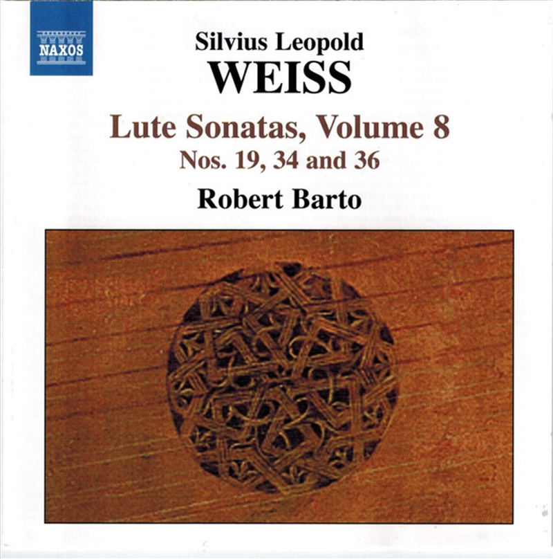 Weiss: Lute Sonatas Vol 8/Product Detail/Classical
