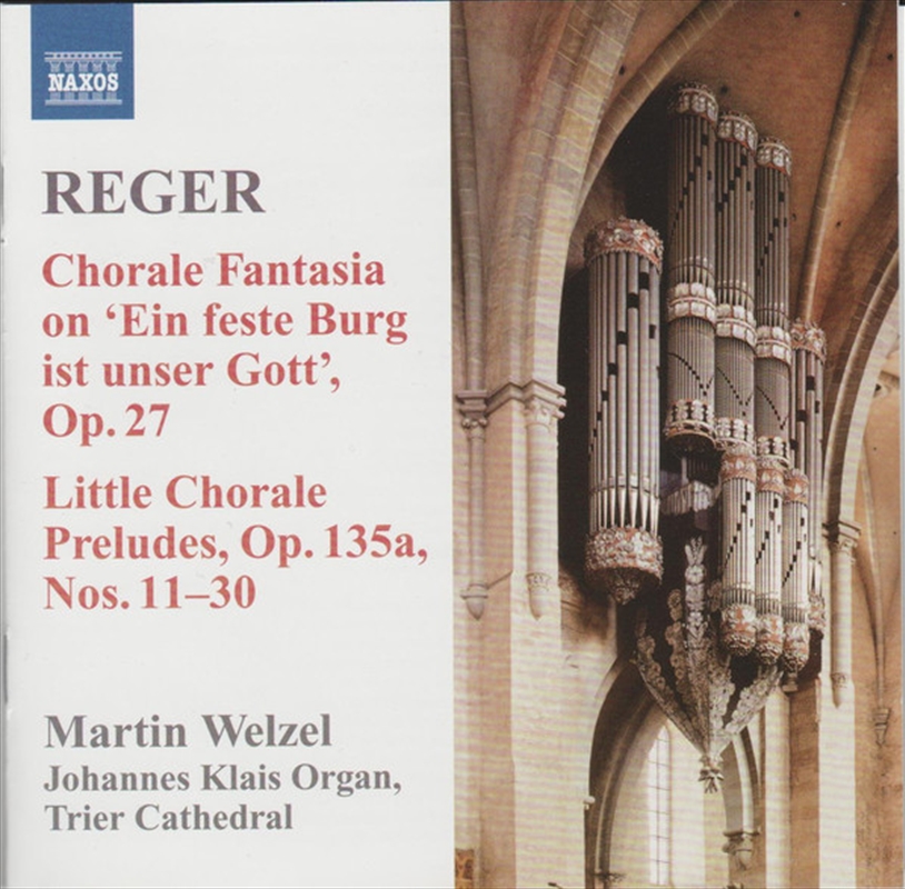Reger: Organ Music Vol 8/Product Detail/Classical