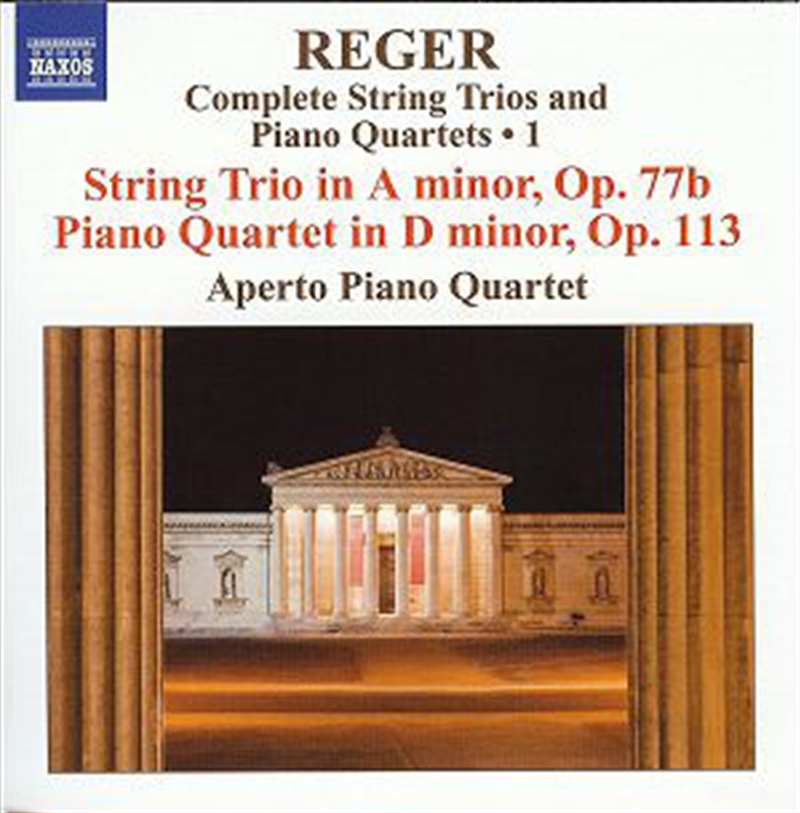 Reger: Complete String Trios/Product Detail/Classical