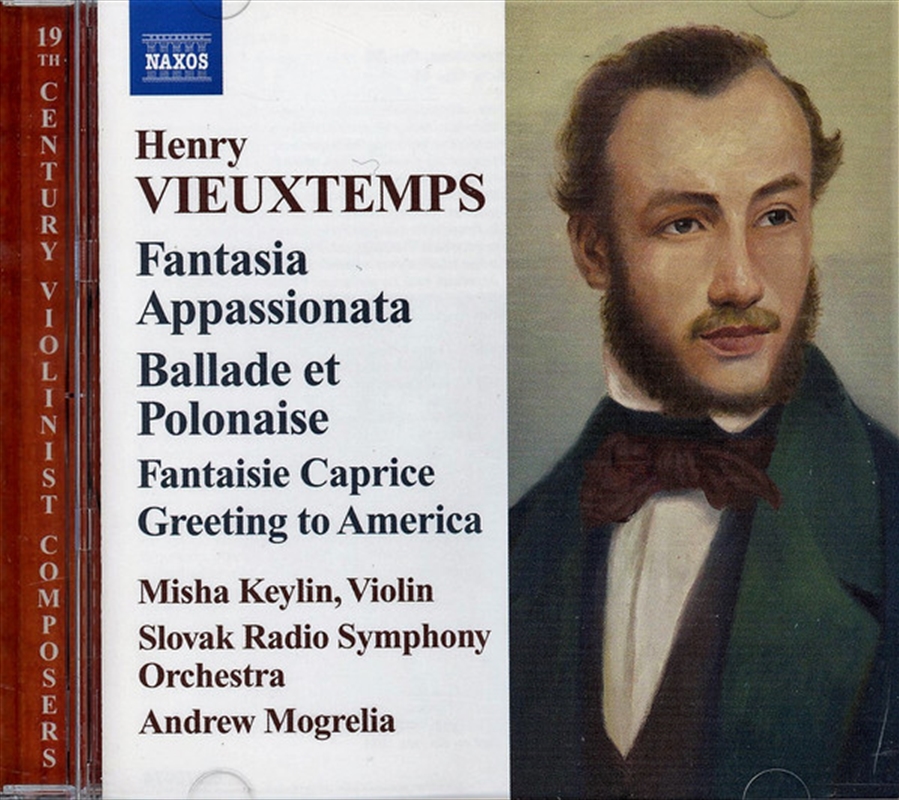 Vieuxtemps: Works For Violin/Product Detail/Classical