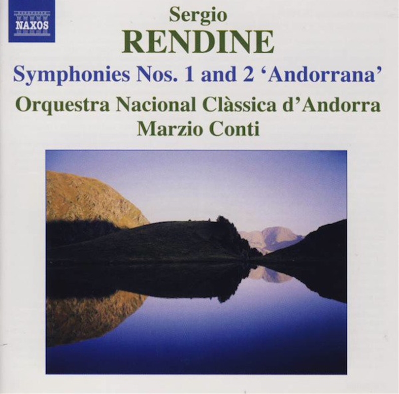 Rendine: Symphonies Nos 1 & 2/Product Detail/Classical