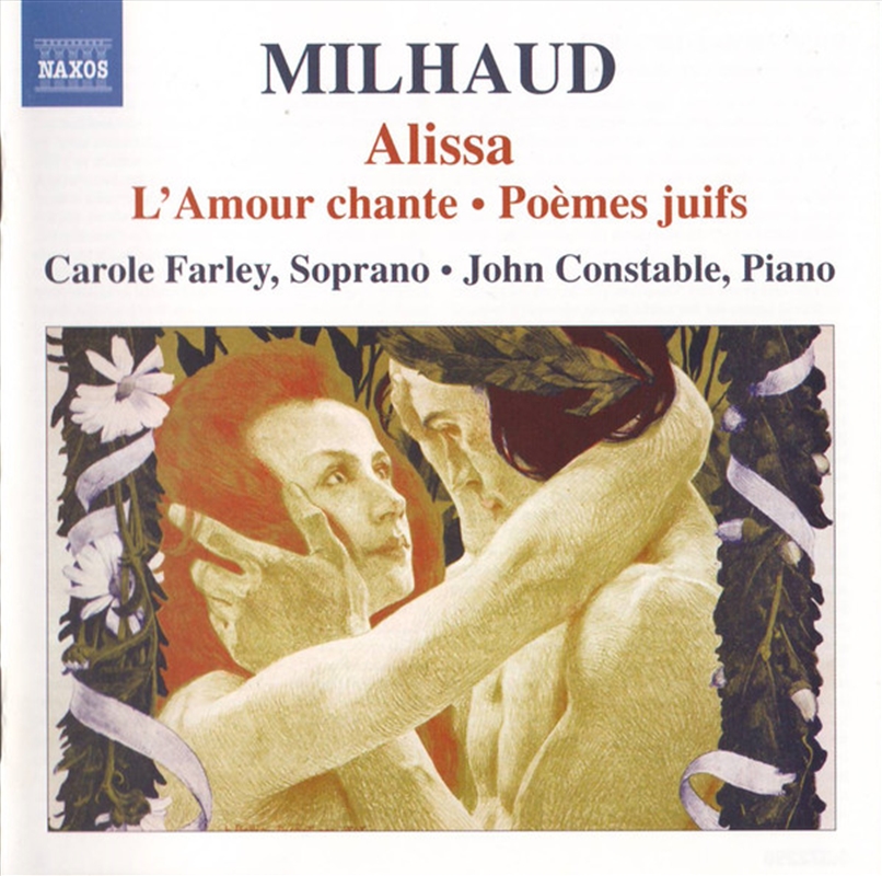 Milhaud Alissa - Lamour Chante/Product Detail/Classical
