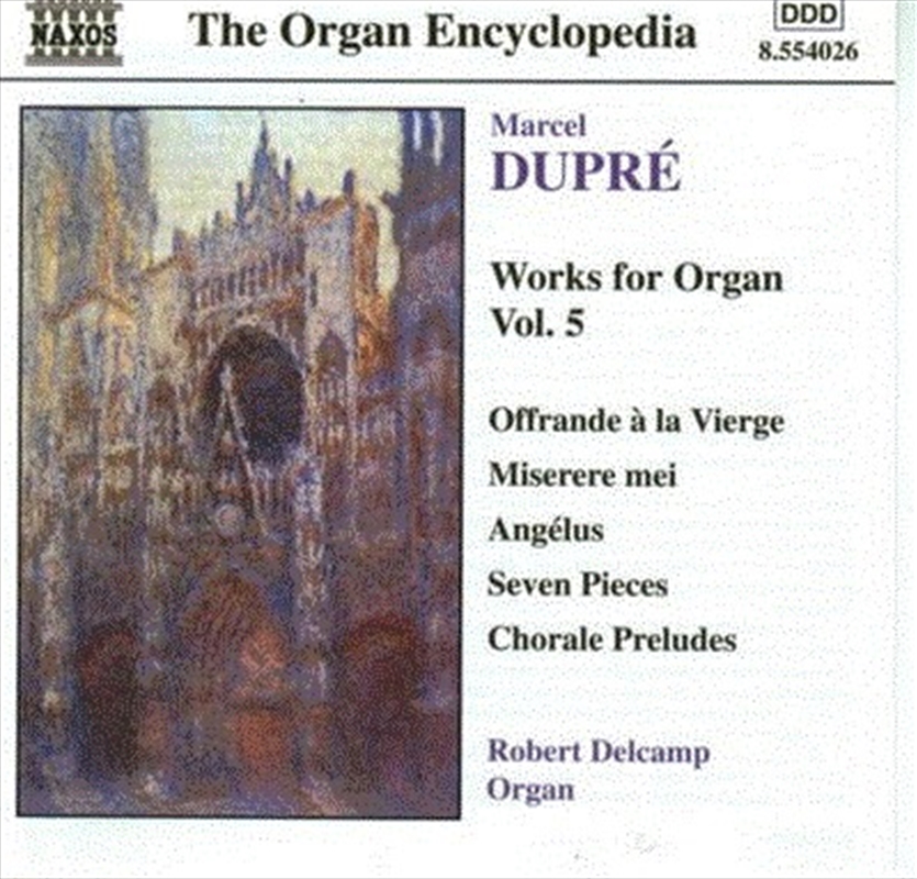 Organ Works Vol 5/Product Detail/Classical