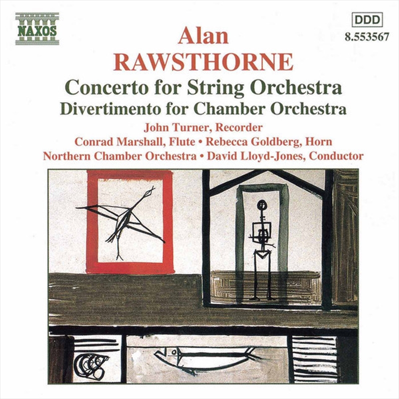 Rawsthorne Concerto For String Orchestra/ Divertimento For Chamber Orchestra/Product Detail/Music