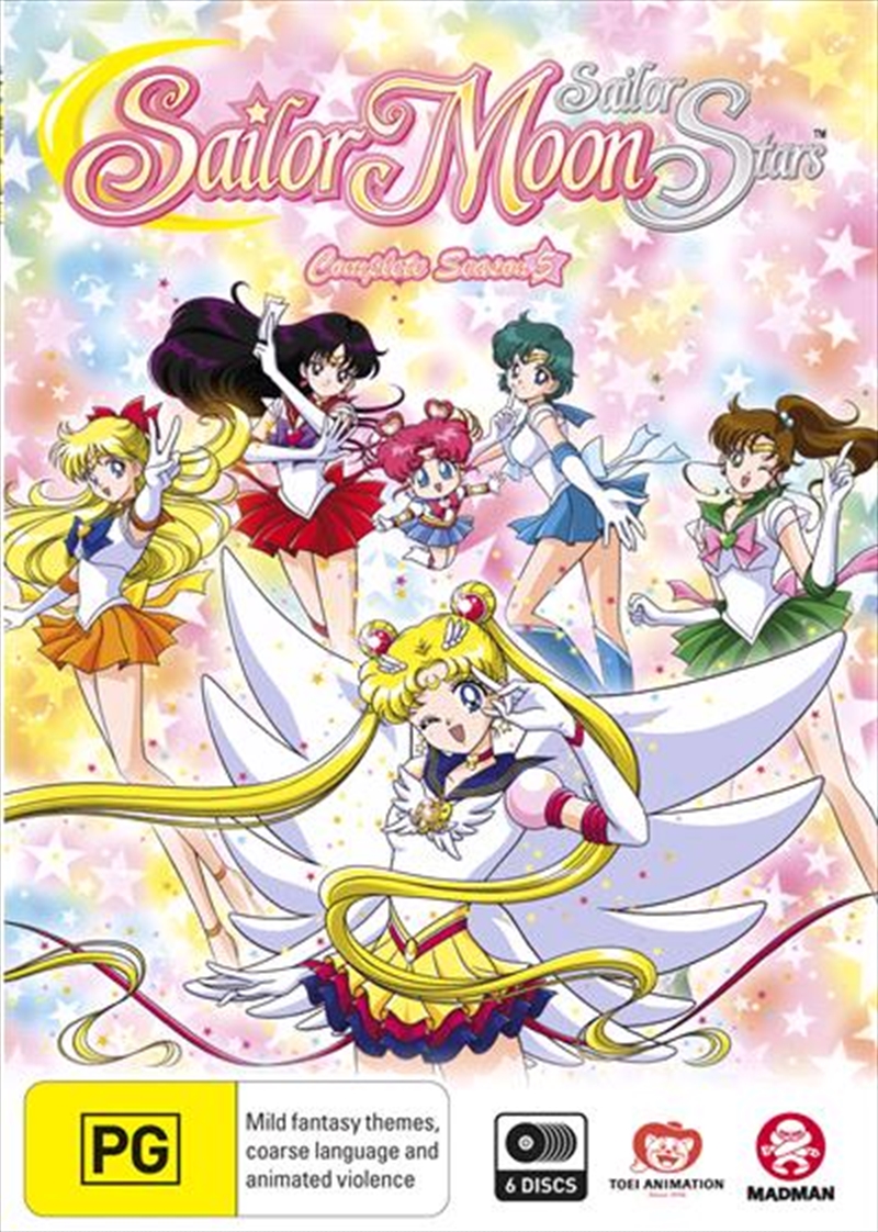 Sailor Moon Sailor Stars - Season 5 | DVD