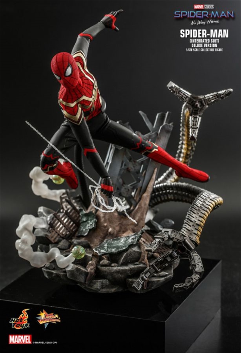 Spider-Man: No Way Home - Spider-Man Integrated Suit Deluxe 1:6 Scale 12" Action Figure/Product Detail/Figurines