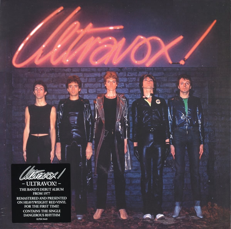 Ultravox Red Vinyl/Product Detail/Rock