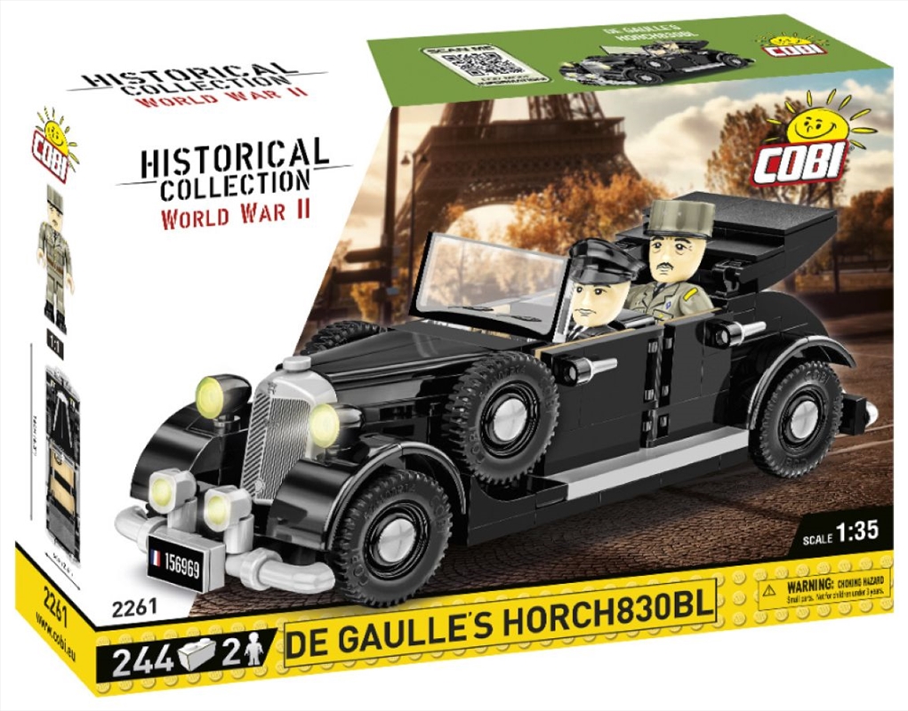 World War II - CDG's 1936 Horch 830 (248 pieces)/Product Detail/Building Sets & Blocks