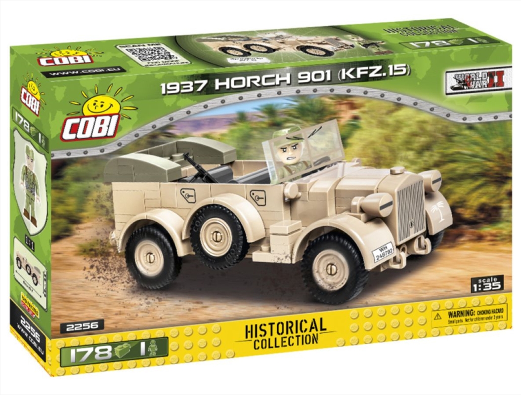 World War II - 1937 Horch 901 (KFZ 15) (185 pieces)/Product Detail/Building Sets & Blocks