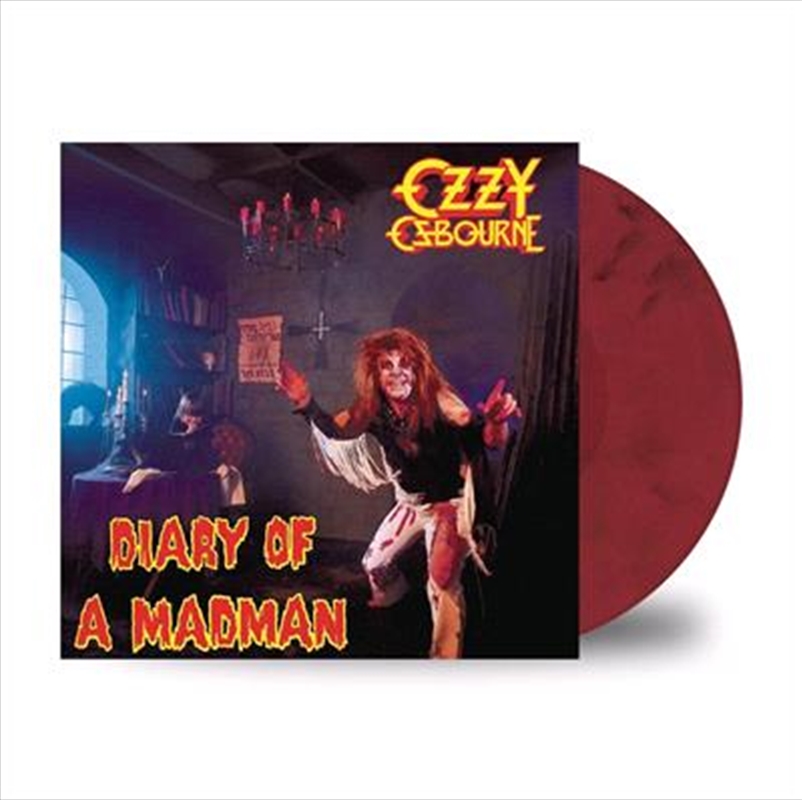 Diary Of A Madman - 40th Anniversary Edition Red Swirl Vinyl/Product Detail/Hard Rock