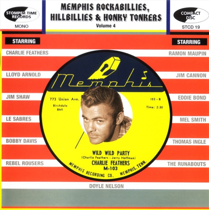 Memphis Rockabillies: Hillbillies & Honky 4/Product Detail/Rock