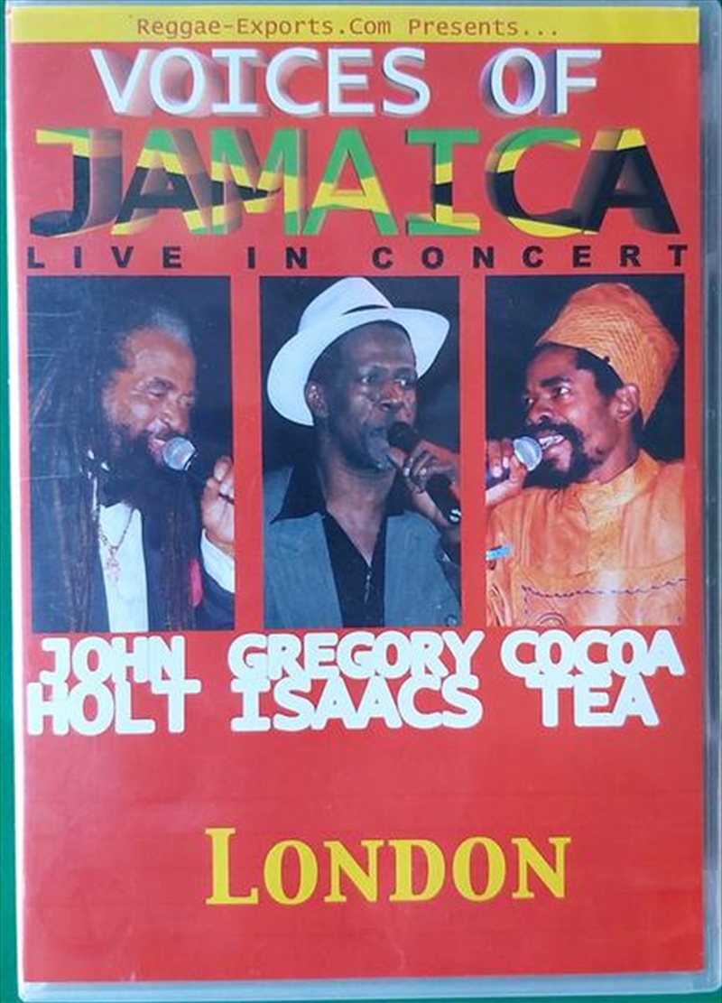 Voices Of Jamaica Live In Concert/Product Detail/Reggae