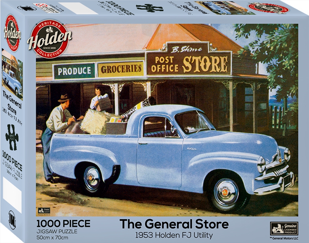 Holden 1000 Piece Puzzle -Grocery Store Fj Utility | Merchandise