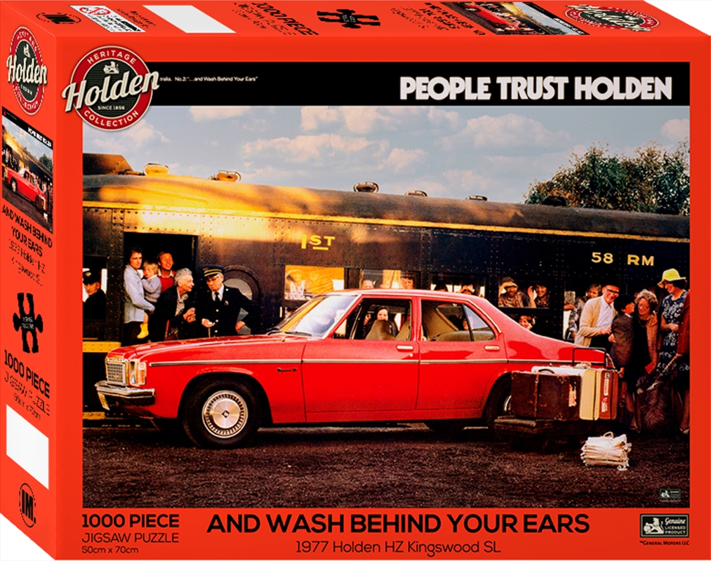 Holden 1000 Piece Puzzle - And Wash Behind Your Ears King | Merchandise