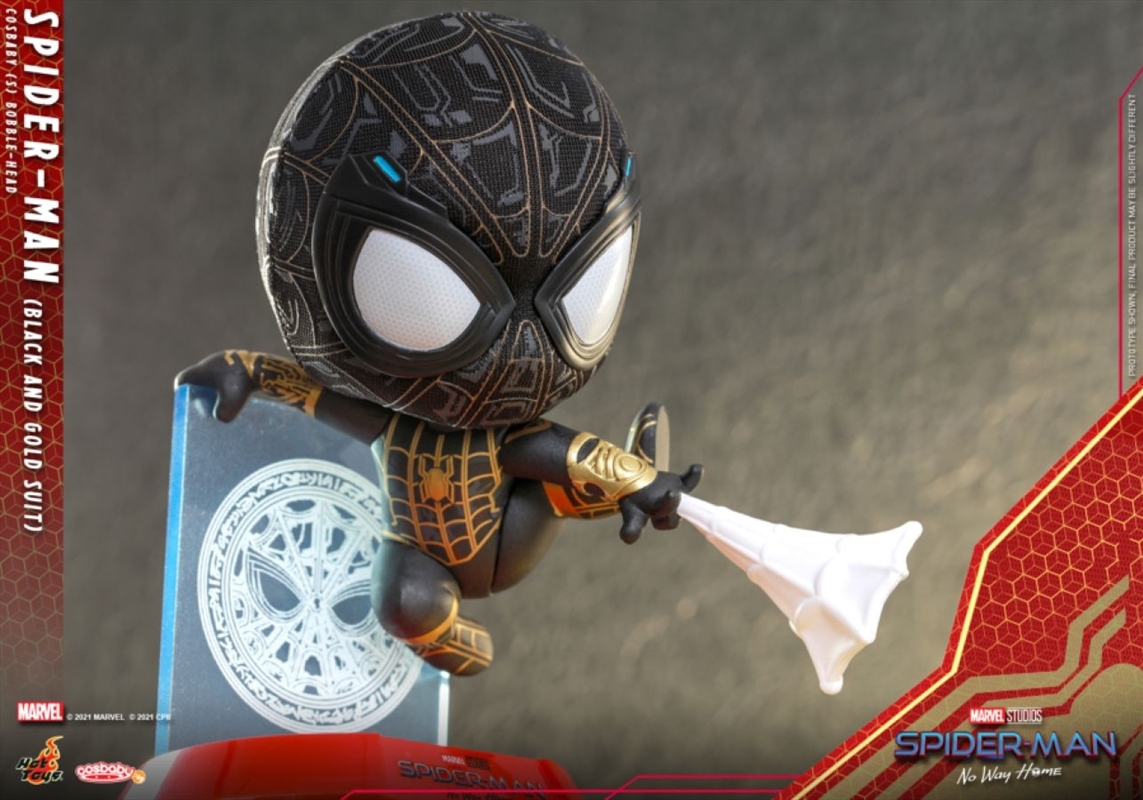 Spider-Man: No Way Home - Spider-Man Black & Gold Suit Cosbaby/Product Detail/Figurines