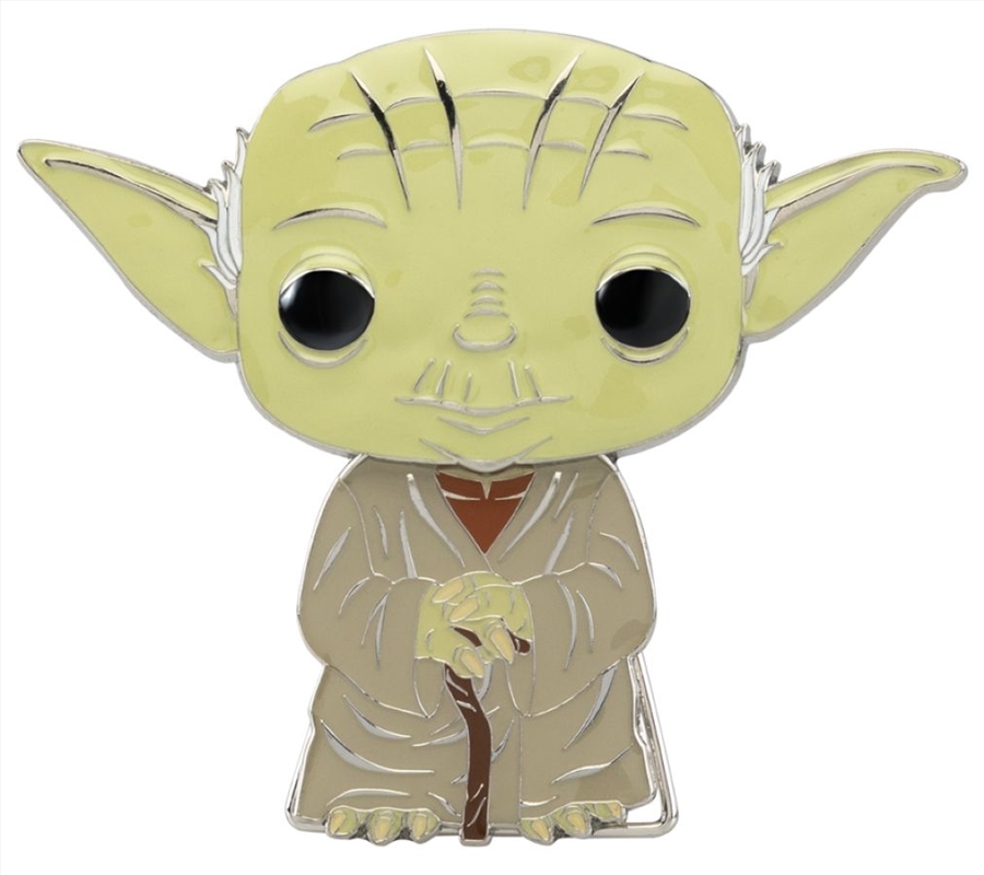 Star Wars - Yoda 4" Pop! Enamel Pin/Product Detail/Buttons & Pins