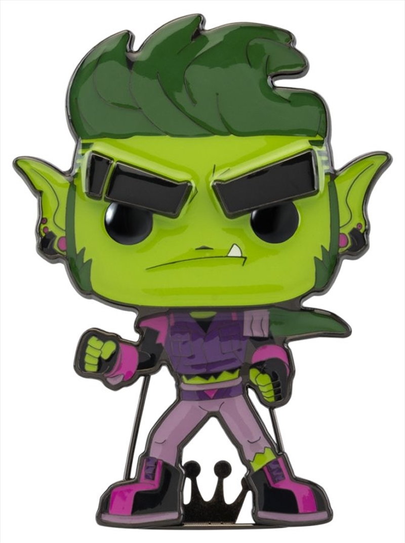 Teen Titans Go! - Beastboy tNBtS4" Pop! Enamel Pin/Product Detail/Buttons & Pins