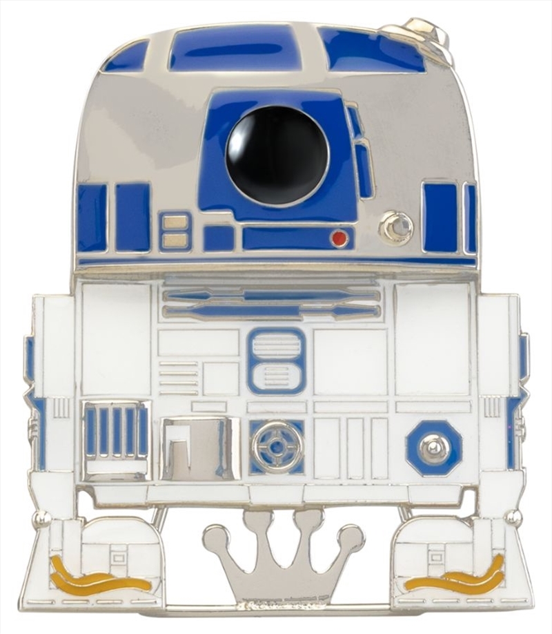 Star Wars - R2-D2 4" Pop! Enamel Pin/Product Detail/Buttons & Pins