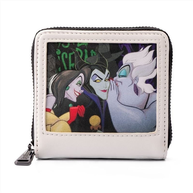 Loungefly - Disney - Villains Club Polaroid Zip Purse/Product Detail/Wallets