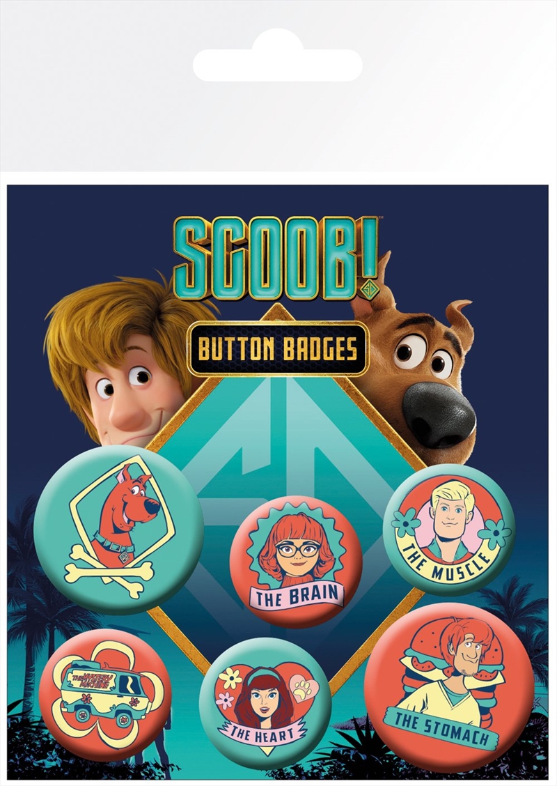 Scoob! Mix Badge 6 Pack | Merchandise