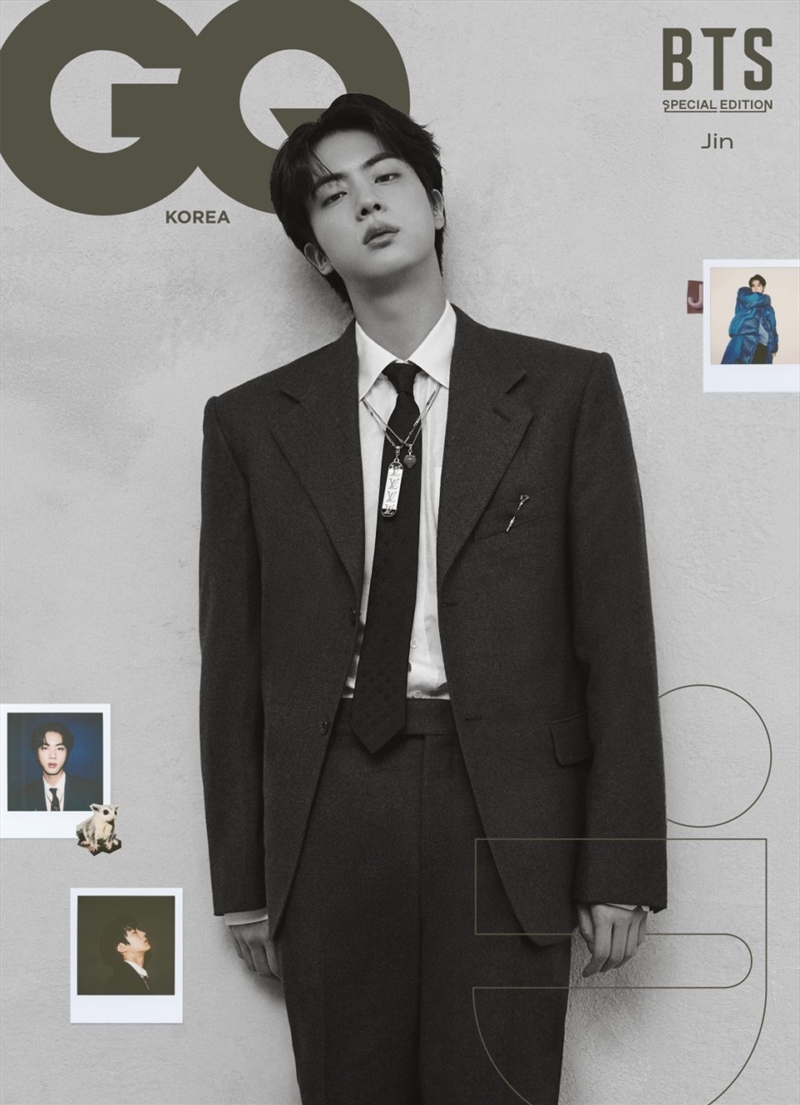 GQ January 2022 Issue - BTS Jin Cover | Books