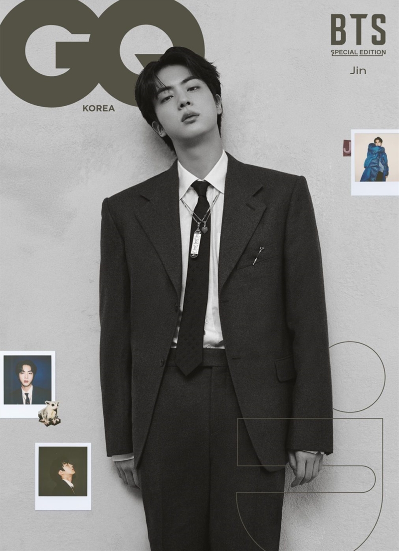 GQ January 2022 Issue - BTS Jin Cover/Product Detail/KPOP Merch