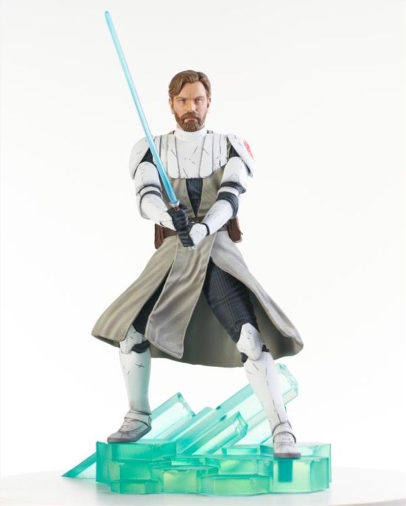 Star Wars: The Clone Wars - Obi-Wan Premier Statue | Merchandise